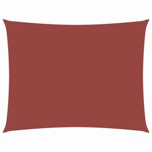 vidaXL Żagiel ogrodowy z tkaniny oxford, prostokąt 4x6 m, terakota