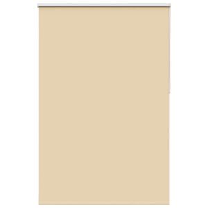 vidaXL Roleta zaciemniająca beżowa 160x210cm Szerokość tkaniny 156,6cm