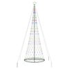 vidaXL Choinka świąteczna LED Wielokolorowe 399 cm Metal