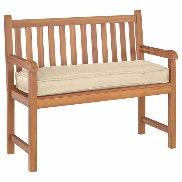 vidaXL Poduszka Beżowy 120 x 40 x 8 cm Materiał Oxford