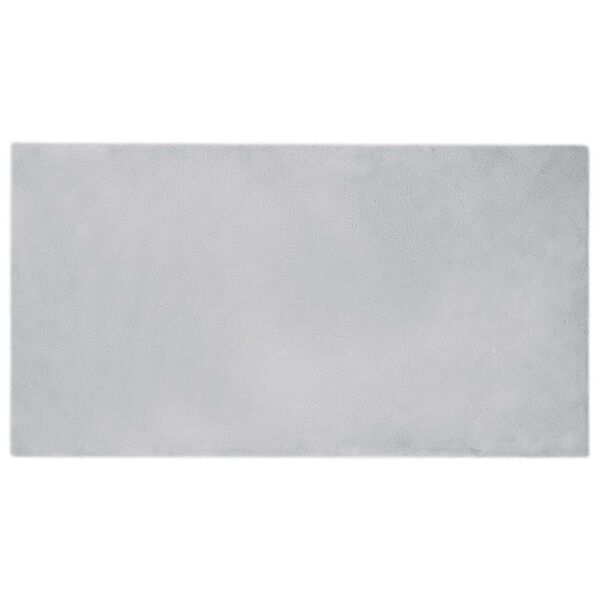 vidaXL Dywan z sztucznego kr&oacute;lika Olite Szary 60 x 110 cm Poliester