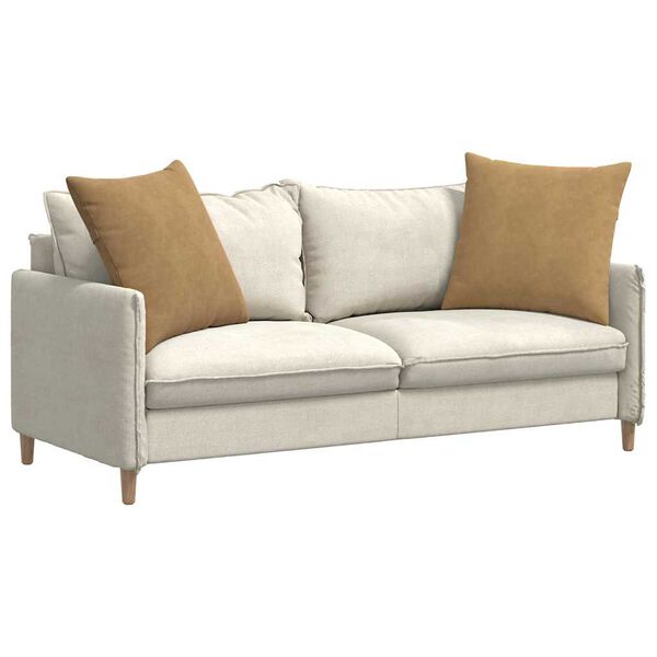 vidaXL Poduszki na sofę 2 pcs Brązowy 60 x 60 cm Tkanina sztruksowa