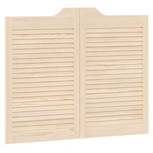 vidaXL Drzwi wahadłowe 80 x 50 cm Lite drewno sosnowe naturalny