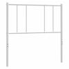 vidaXL Metalowe wymienne wezgłowie, białe, 90 cm