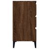 vidaXL Komoda, brązowy dąb, 60x35x70 cm, materiał drewnopochodny