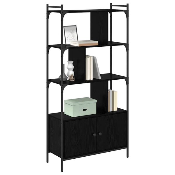 vidaXL P&oacute;łka na książki Materiał drewnopochodny