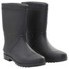 vidaXL Kalosze, czarne, rozmiar 46, PVC