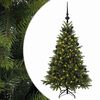 vidaXL Sztuczna choinka z bombką 150 cm 150 LED Ciepła biel