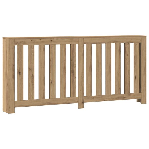 vidaXL Osłona na grzejnik, dąb artisian, 175x20x82 cm