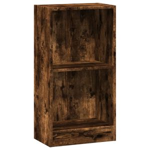 vidaXL Regał, przydymiony dąb, 40x24x76 cm, materiał drewnopochodny
