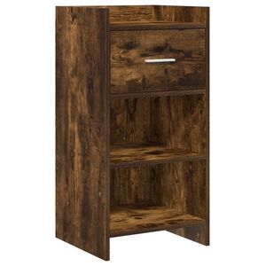 vidaXL Bufet Dąb wędzony 40 x 36 x 80 cm Drewno inżynieryjne