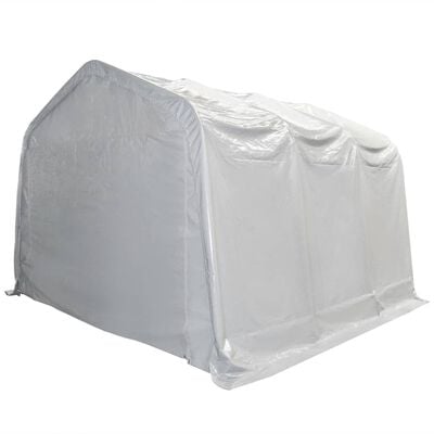 vidaXL Namiot magazynowy z PVC, 550 g/m², 4x6 m, biały