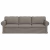 vidaXL Sofa Ciemnoszary