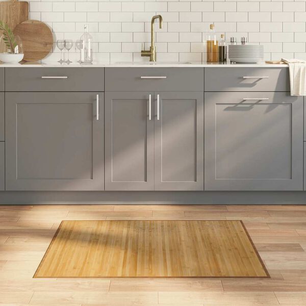 vidaXL Dywan prostokątny, naturalny, 70x100 cm, bambusowy