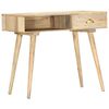 vidaXL Stolik konsolowy, 90x45x75 cm, lite drewno mango