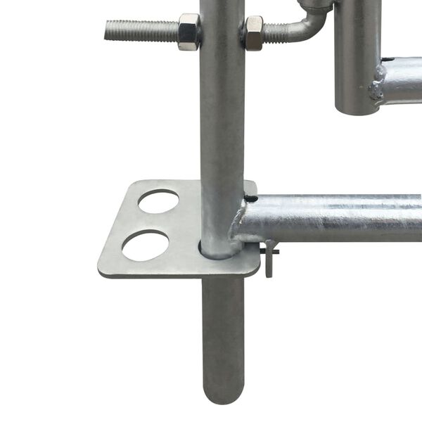 vidaXL Zagroda dla owiec, stal galwanizowana, 137 x 137 x 92 cm