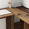 vidaXL Biurko Stare drewno 142 x 102 x 73 cm Materiał drewnopochodny