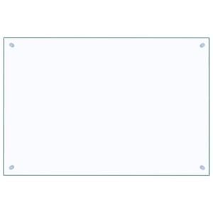 vidaXL Panel ochronny do kuchni, przezroczysty, 90x60 cm, szkło