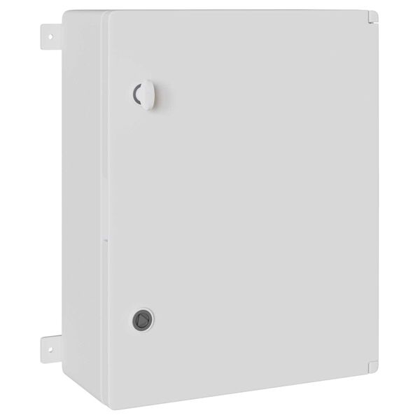 vidaXL Szafka kontrolna Szary 40 x 17.5 x 50 cm Plastik ABS