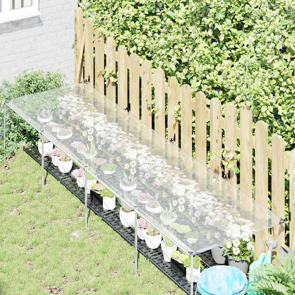 vidaXL Osłona roślin z oczkami 1x4 m Polietylen