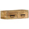 vidaXL Ścienna szafka pod TV, 60x30x19 cm, surowe drewno mango