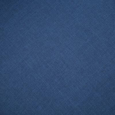 vidaXL 2-osobowa sofa tapicerowana tkaniną, niebieska
