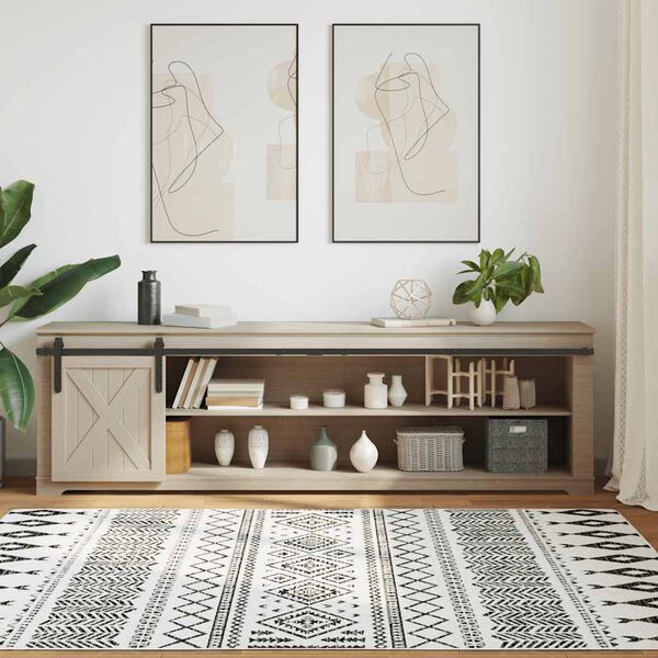 vidaXL System do drzwi przesuwnych do mebli, 213 cm, stal węglowa