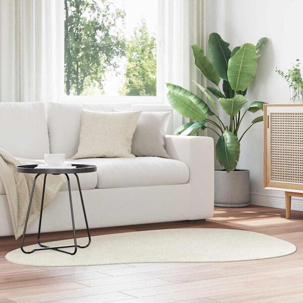 vidaXL Dywany pokojowe HUARTE Kremowy 120 x 170 cm Poliester