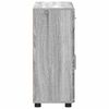 vidaXL Bufet Szary Sonoma 88,5 x 30,5 x 73 cm Materiał drewnopochodny