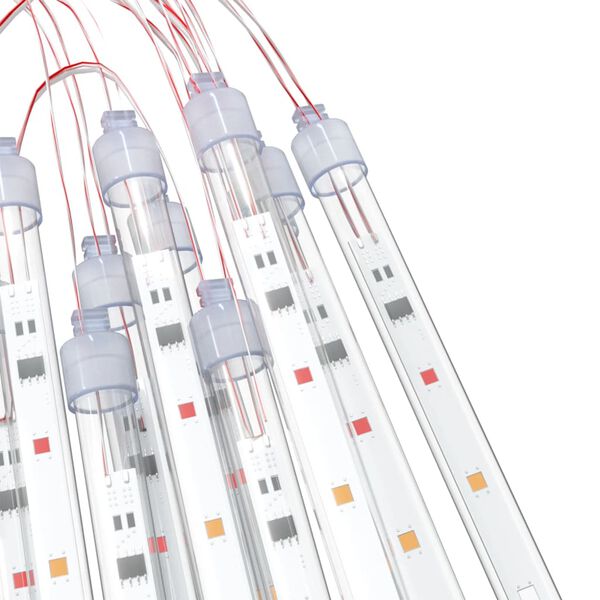 vidaXL Lampki meteory, 20 szt., 30 cm, 480 kolorowych LED, wewn./zewn.