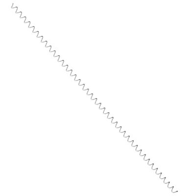 vidaXL Spirale do gabionów, 24 szt., galwanizowana stal, 100 cm