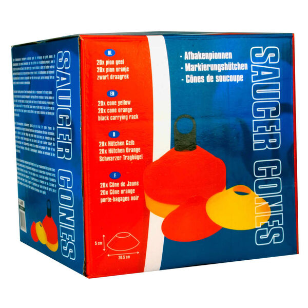 Avento Talerzyki treningowe Speedy, 40 szt., 2 kolory