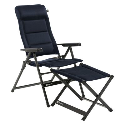 Travellife Rozkładane krzesło Barletta Comfort, rozmiar L, niebieskie
