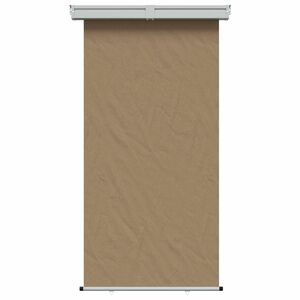 vidaXL Markiza boczna na balkon 100% poliester, żelazo, stal