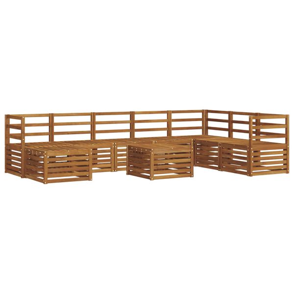 vidaXL Zestawy sof Naturalny Lite Drewno Akacji