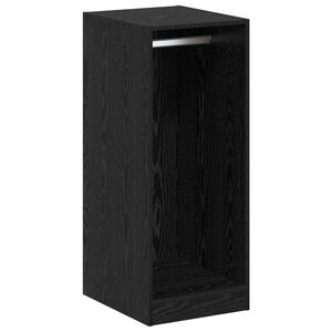 vidaXL Garderoba Czarny dąb 41 x 48 x 102 cm Drewno inżynieryjne
