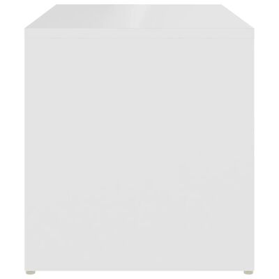 vidaXL Stolik, biały, 59x36x38 cm, płyta wiórowa