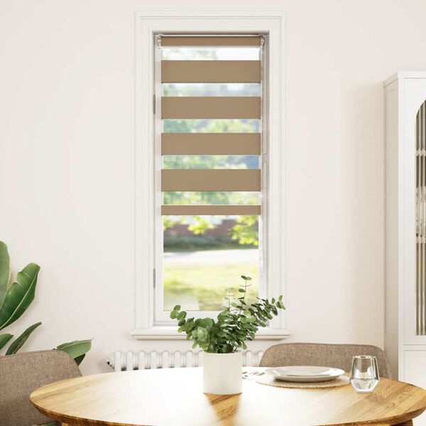 vidaXL Roleta zebra, 50x150 cm, szerokość tkaniny 45,9 cm, poliester