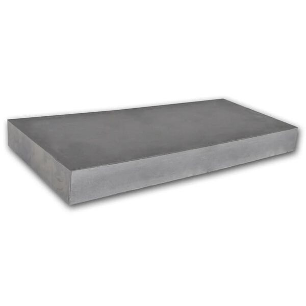 Betonowy blat pod 2 umywalki łazienkowe