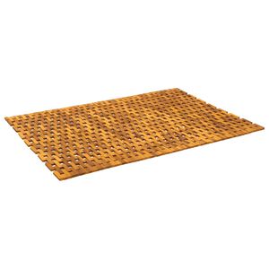 vidaXL Dywaniki łazienkowe naturalny 95 x 140 cm Lite Drewno Akacji