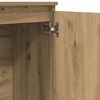 vidaXL Szafka, dąb artisan, 102x35x70 cm, materiał drewnopochodny