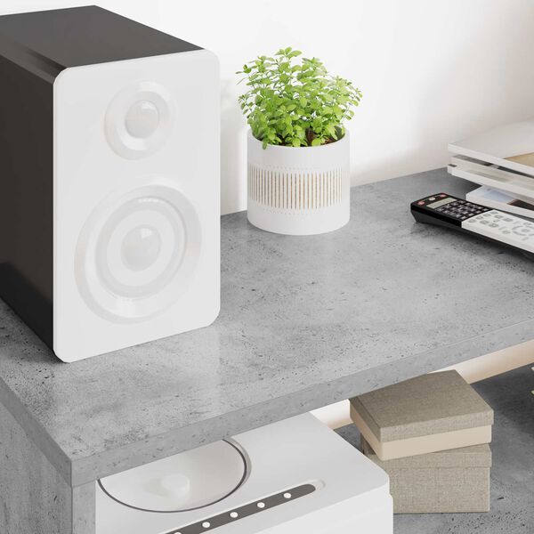 vidaXL Szafka pod telewizor Betonowy szary 100 x 30 x 40 cm