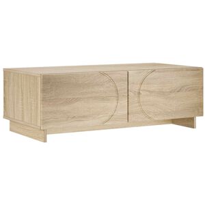 vidaXL Stolik kawowy dąb Sonoma 102 x 50,5 x 35 cm Płyta meblowa