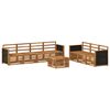 vidaXL Zestawy sof 8 pcs Lite Drewno Akacji