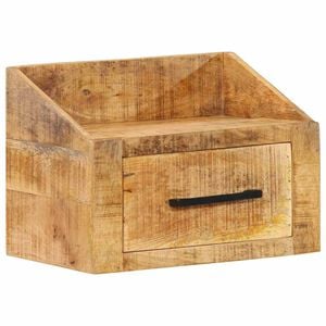 vidaXL Szafka Nocna z szufladą Brązowy 40 x 30 x 30 cm Drewno z mango