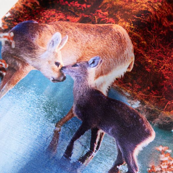 Sukienka dziecięca z długimi rękawami, stary róż, 104