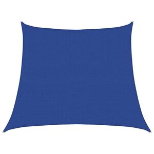 vidaXL Żagiel przeciwsłoneczny, 160 g/m&sup2;, niebieski, 3/4x3 m, HDPE
