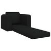 vidaXL Sofa Bed Czarny 98 x 71 x 83 cm tkanina