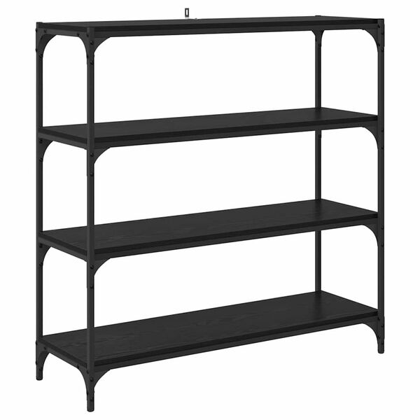 vidaXL Szafka na książki Czarny Dąb 100 x 33 x 100 cm