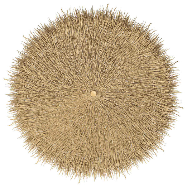 vidaXL Parasol Tiki z baldachimem z liści bananowca, 240 cm, bambus